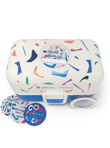 Monbento Lunchbox wit/blauw