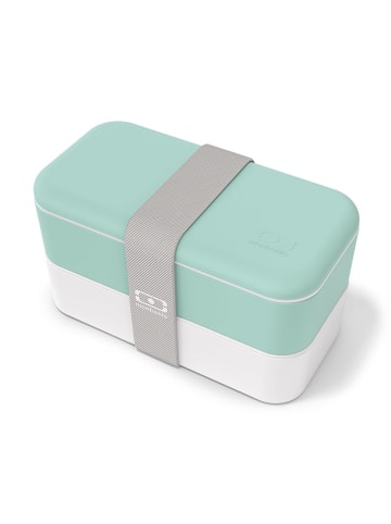 Monbento Lunchbox in Mint/ Weiß