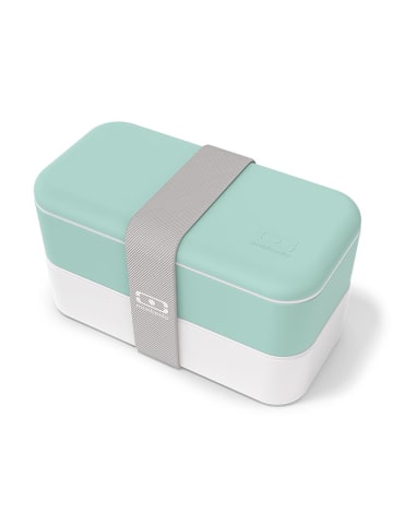Monbento Lunchbox mintgroen/wit