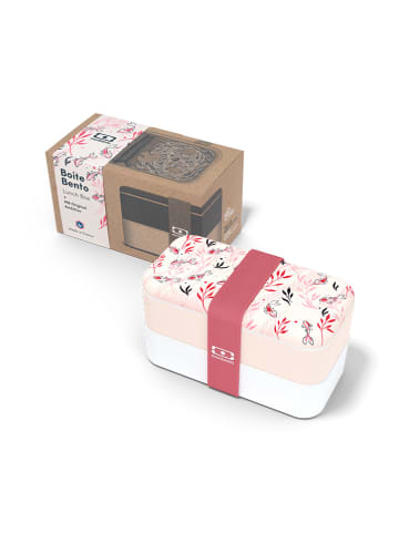 Monbento Lunchbox wit/lichtroze - 1 l