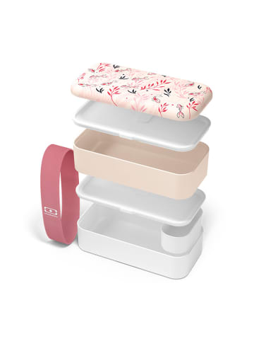 Monbento Lunchbox wit/lichtroze - 1 l