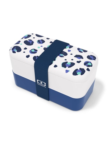 Monbento Lunchbox in Weiß/ Blau - 1 l