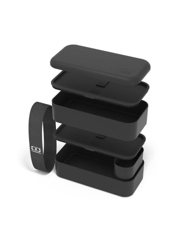 Monbento 5-delige lunchset zwart/rood