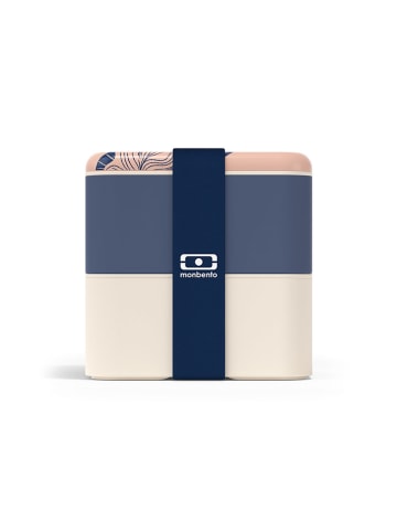 Monbento Lunchbox crème/blauw/lichtroze - 1,7 l