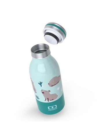 Monbento Termosy (2 szt.) w kolorze fioletowo-miętowym - 350 ml
