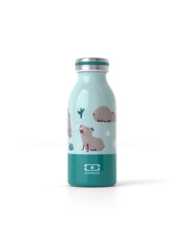 Monbento 2er-Set: Isolierflaschen in Lila/ Mint - 350 ml
