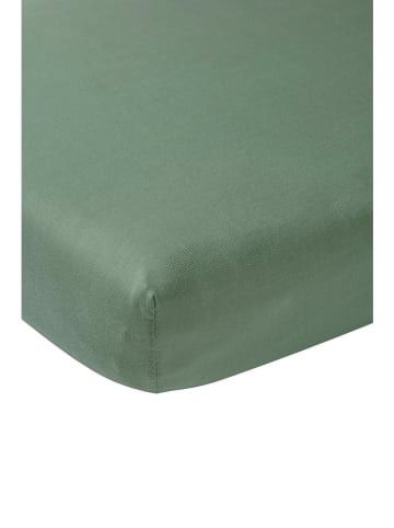 Meyco Jersey-Spannbettlaken in Grün