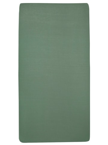 Meyco Jersey-Spannbettlaken in Grün