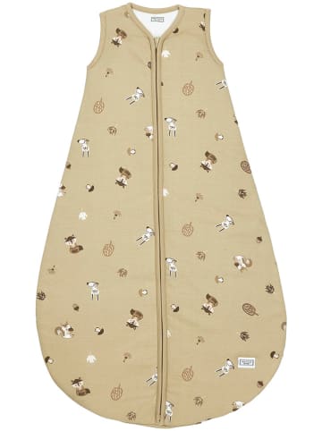 Meyco Jersey-Schlafsack in Beige