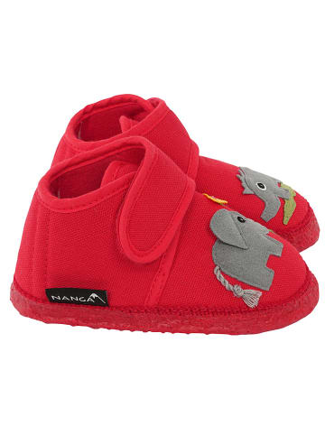NANGA Hausschuhe "Dumbo" in Rot