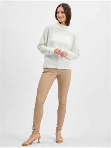 orsay Sweter w kolorze białym