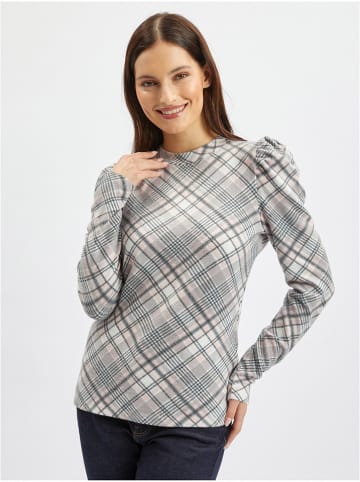 orsay Pullover in Grau/ Creme