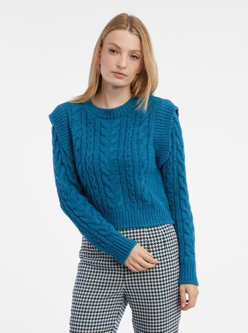 orsay Sweter w kolorze niebieskim