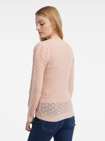 orsay Sweter w kolorze jasnoróżowym