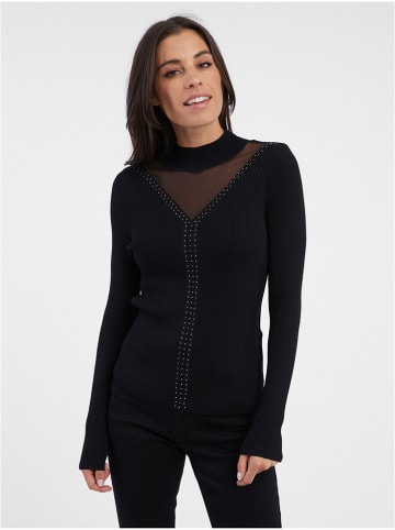 orsay Sweter w kolorze czarnym