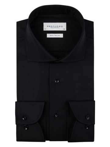 PROFUOMO Hemd - Slim fit - in Schwarz