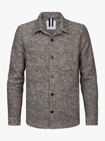PROFUOMO Blouse - slim fit - bruin