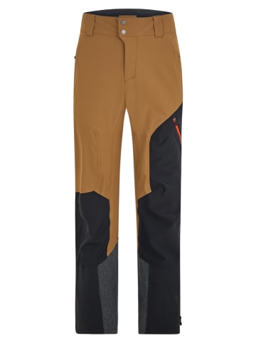 Ziener Functionele broek "Nirio" lichtbruin/zwart