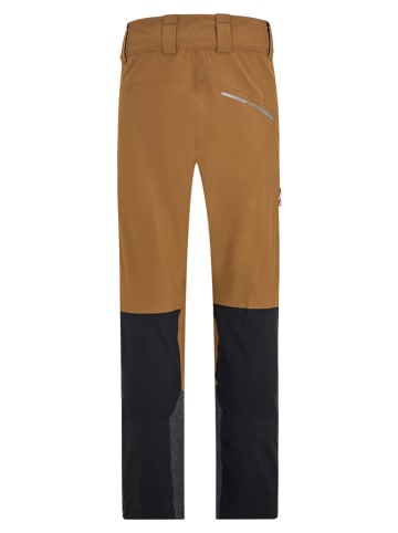 Ziener Functionele broek "Nirio" lichtbruin/zwart