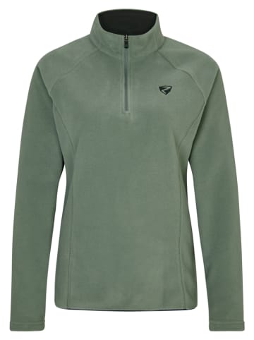 Ziener Fleecepullover "Jemila" in Grün