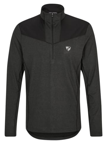 Ziener Fleecepullover "Jonga" in Schwarz