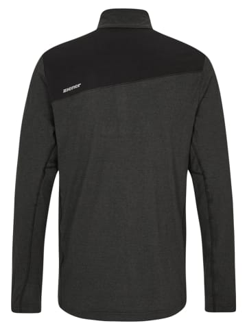 Ziener Fleece trui "Jonga" zwart