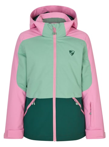Ziener Ski-/snowboardjas "Amely" groen/lichtroze