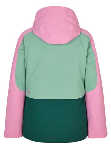 Ziener Ski-/ Snowboardjacke "Amely" in Grün/ Rosa