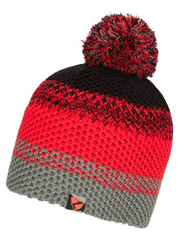 Ziener Muts "Ishi" rood/grijs