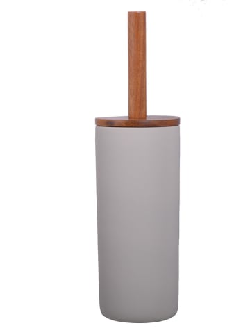 houseproud WC-Garnitur "Combo" in Grau - (H)38 x Ø 10,5 cm