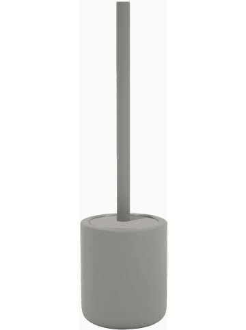 houseproud WC-Garnitur "Ceramic Silk" in Grau - (H)37 x Ø 9,5 cm