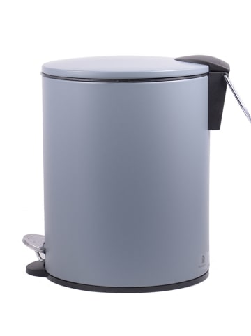 houseproud Treteimer "Flattop" in Grau - (H)27,5 x Ø 19,5 cm