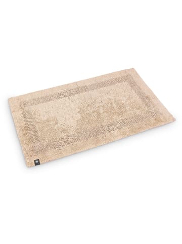 houseproud Badteppich "Frame Luxe" in Beige - (L)60 x (B)100 cm