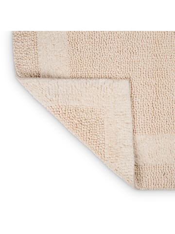houseproud Badteppich "Frame Luxe" in Beige - (L)60 x (B)100 cm