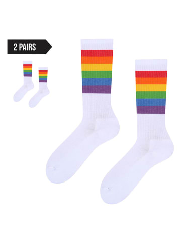 TODO SOCKS Skarpety (2 pary) ze wzorem