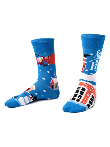 TODO SOCKS 2-delige set: sokken blauw