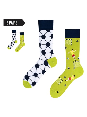 TODO SOCKS 2-delige set: sokken wit