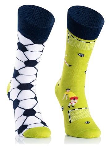 TODO SOCKS 2-delige set: sokken wit