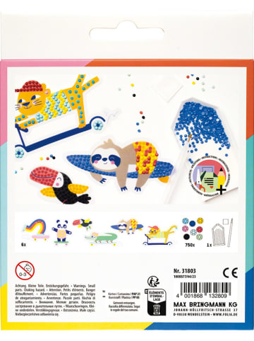 folia PAPER Diamond Painting Set "SKATE" in Bunt