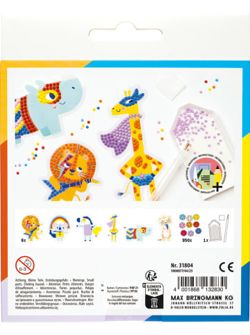 folia PAPER Diamond Painting Set "SUPERHEROES" in Bunt
