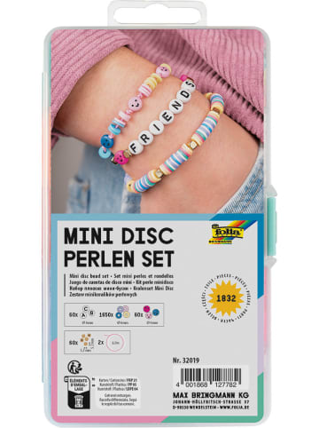 folia PAPER Zestaw koralików "Mini Disc" w różnych kolorach