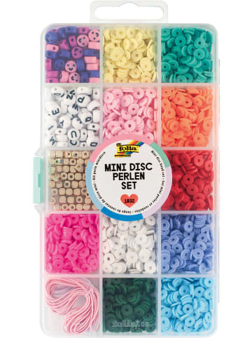 folia PAPER Perlen Set "Mini Disc" in Bunt