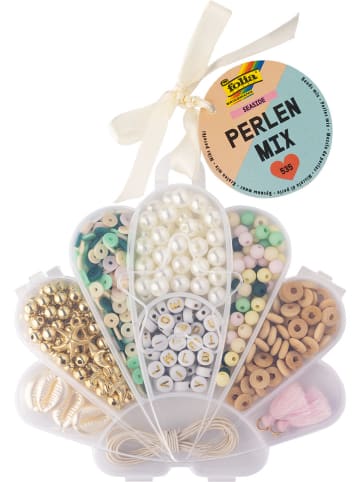 folia PAPER Perlen Mix "SEASIDE" in Bunt