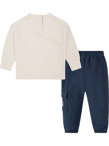 Converse 2tlg. Outfit in Creme/ Dunkelblau
