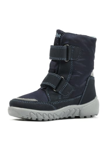 Richter Shoes Kozaki zimowe "Husky" w kolorze granatowym