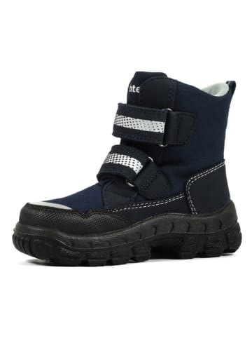 Richter Shoes Kozaki zimowe "Davos" w kolorze granatowym