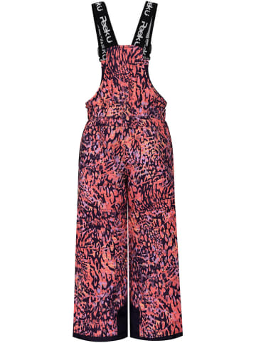 Peek U Ski-/snowboardbroek "Carina" koraalrood/zwart
