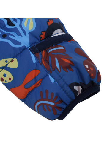 Peek U Winterpakje "Clay" blauw/zwart