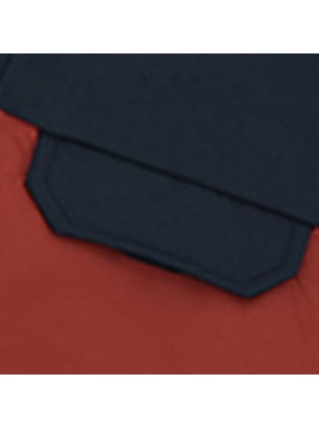 Peek U Winter-Overall "Heath" in Rot/ Blau