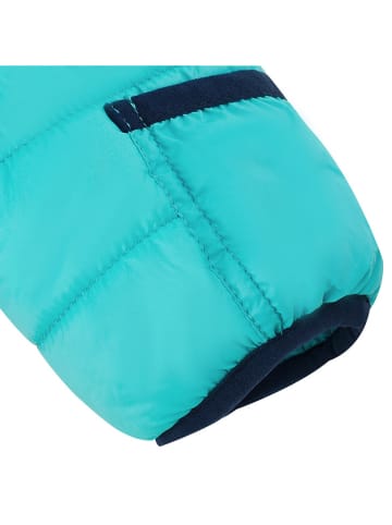 Peek U Winterpakje "Cyan" turquoise/zwart